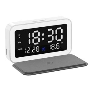 داک شارژر بی سیم مدل SuperClock 6 in 1